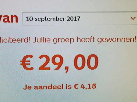 kan maar 1 bestand uploaden, maar ik heb alle screenshots van de uitbetalingen en ik heb een overzicht wat er op mijn rekening is gestort.
