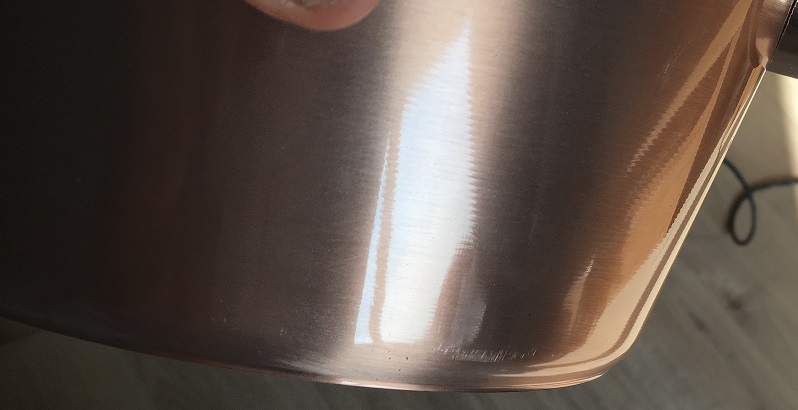 Kleine krassen op koekepan 1