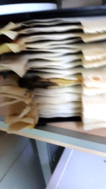 zo ziet de filter er na een maand gebruik uit