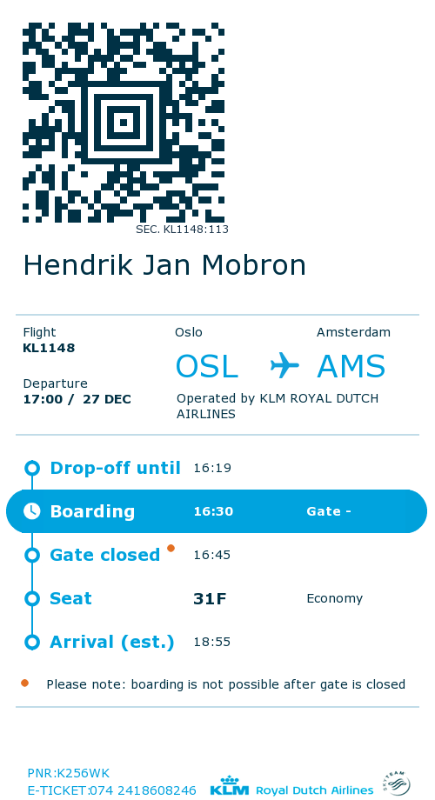 Electronic boarding pass Henk-KL1148-27 dec.png