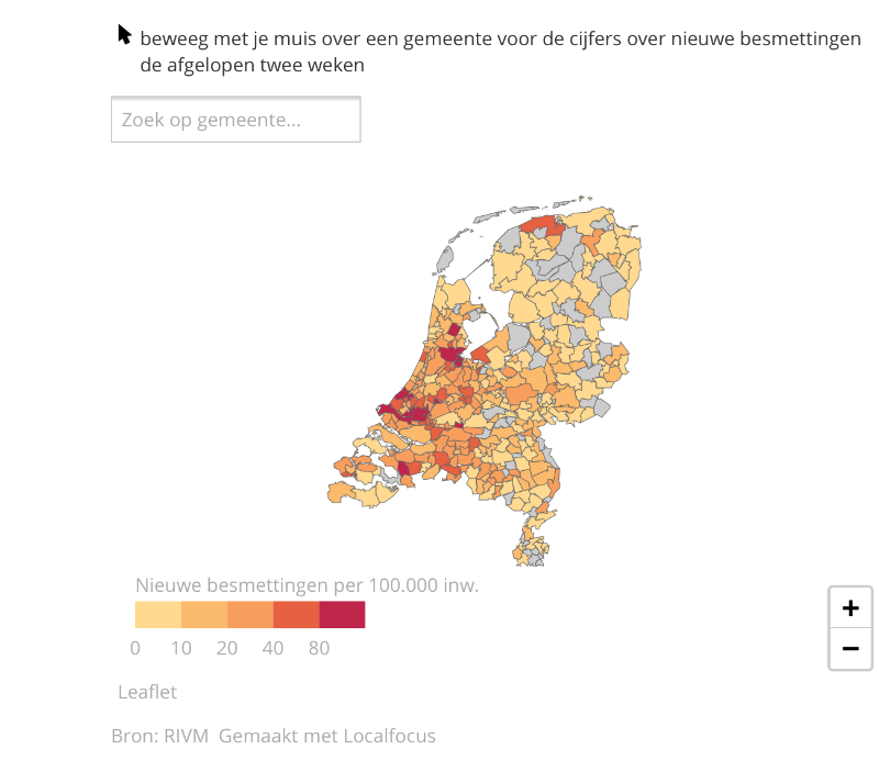 Het coronavirus in Nederland op de kaart, in cijfers en grafieken  Het Parool.png